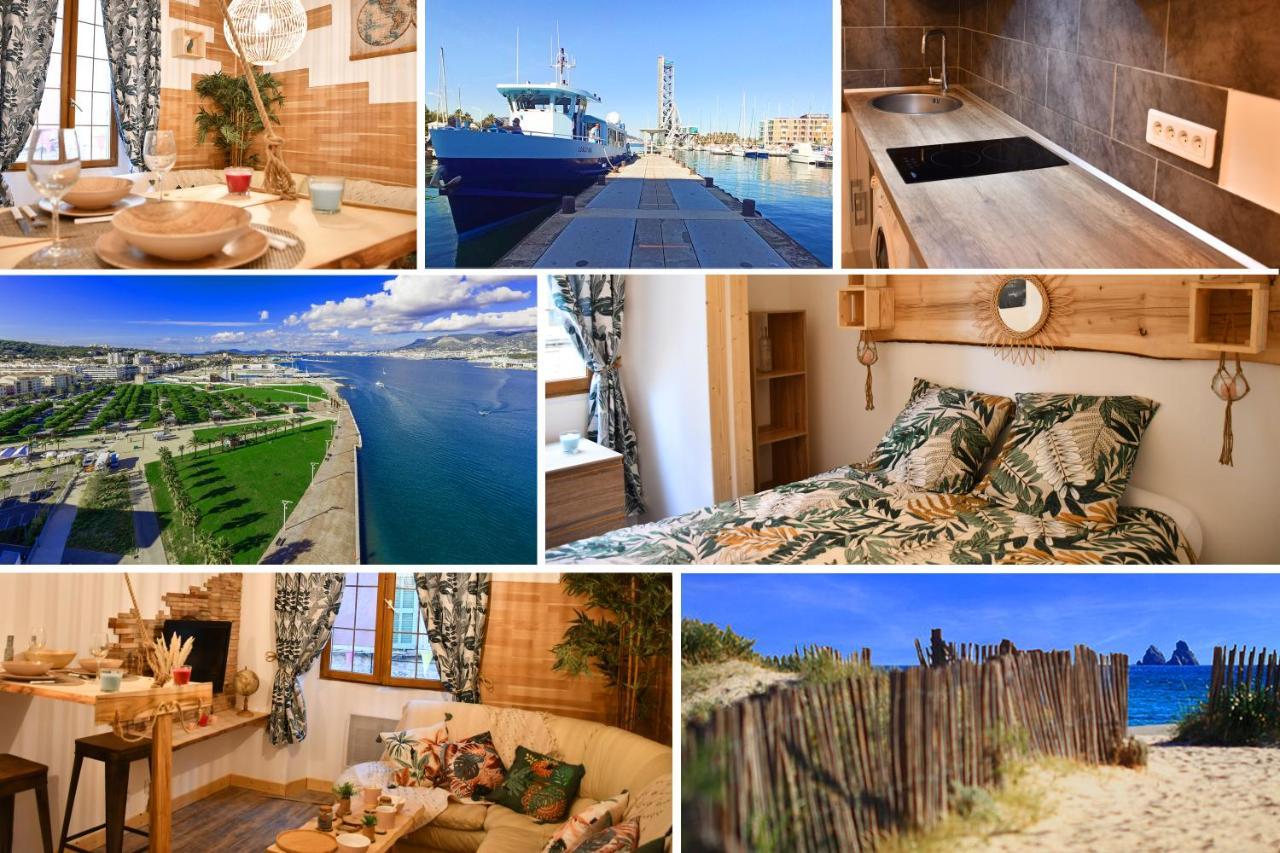 Le Cabanon H24,Atypique,Cosy,Port,Plage,Wifi,Netflix La Seyne-sur-Mer Exterior foto