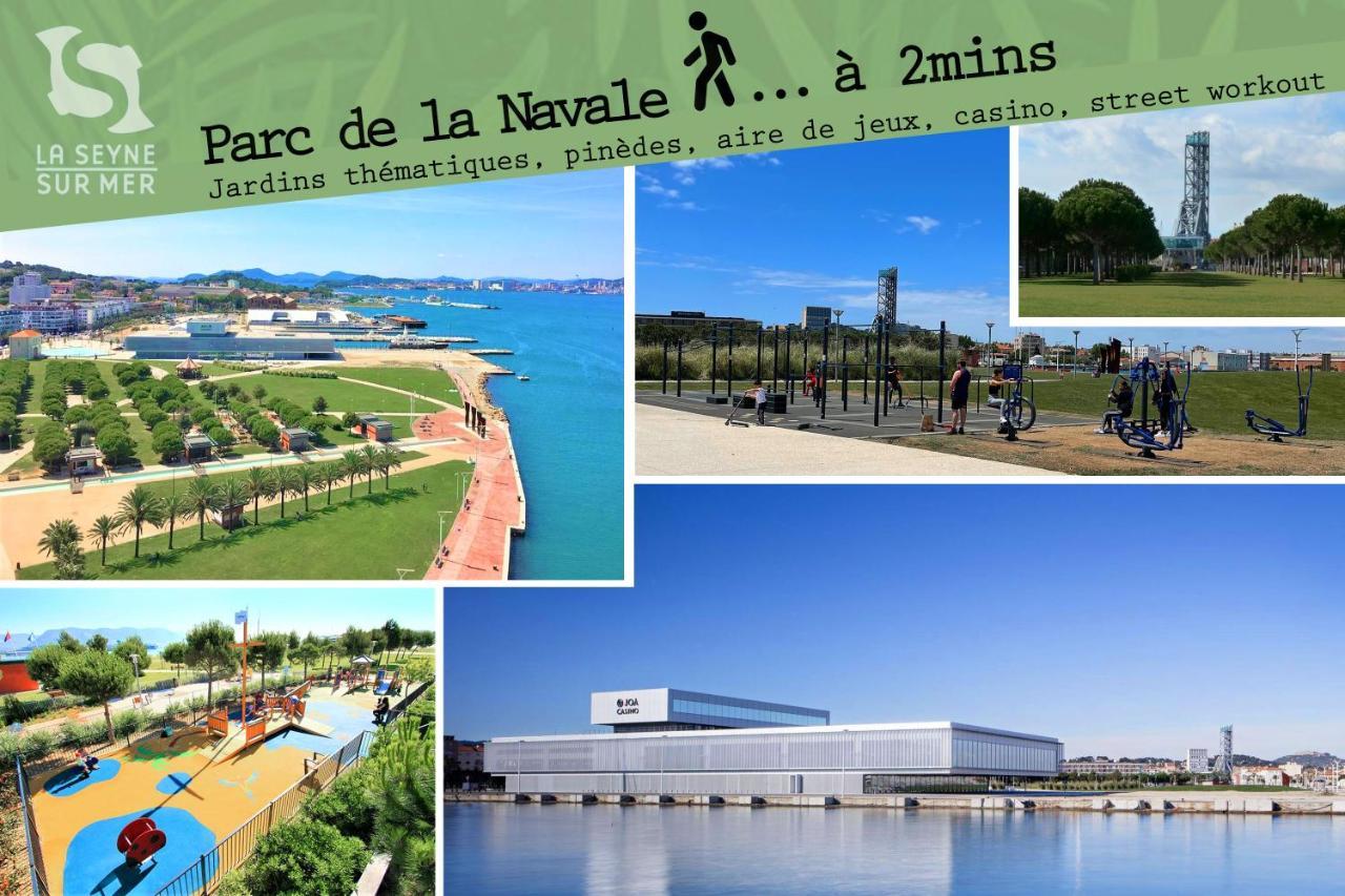Le Cabanon H24,Atypique,Cosy,Port,Plage,Wifi,Netflix La Seyne-sur-Mer Exterior foto